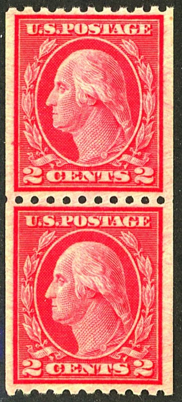 U.S. #488 MINT PAIR OG NH