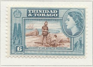 1953 English Colony British Colony TRINIDAD & TOBAGO 6c MH* A28P14F27264-