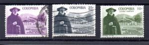 Colombia 695,C315-C316 used