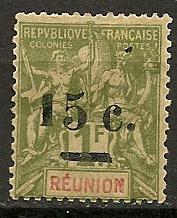 France - Reunion 59 mint CV $18