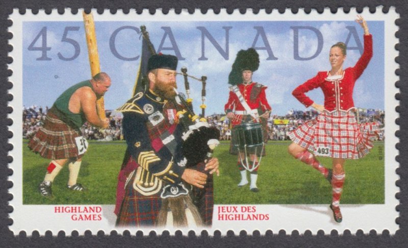 Canada - #1655 Highland Games - MNH