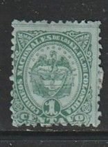 1883 Columbia - Sc 116 - used VF - 1 single - Coat of Arms