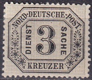 North German Confederation #O8 F-VF  Unused CV $25.00 (Z7730)