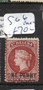 ST HELENA  (PP1901B) QV 1D/6D SG 6  MOG