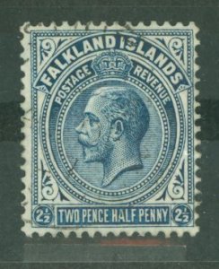 Falkland Islands #44 Used Single