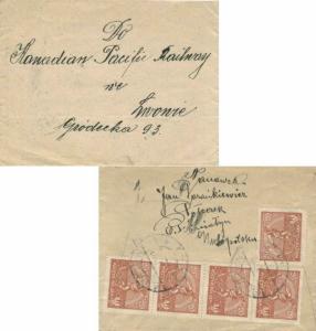 Poland 1923 Postal History