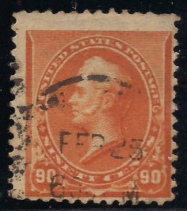 229 Used F date canc 