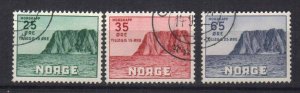 NORWAY STAMPS. 1930, Sc.#B1-B3, USED