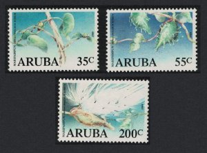 Aruba Maripampun Plant 'Matelea rubra' 3v 1989 MNH SG#61-63