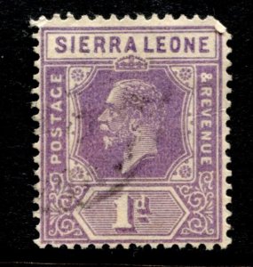 Sierra Leone Stamp #123 USED FU SINGLE