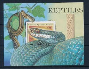 [32354] Benin 1999 Reptiles Snakes MNH Sheet