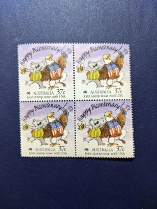 Australia 1052 XFNH block, CV $3