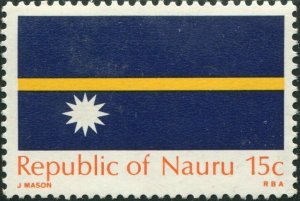 Nauru 1969 SG96 15c Flag MNH