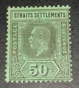 Straits Settlements 50c 1912