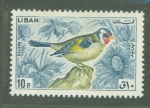 Lebanon #435  Single (Bird)