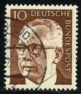 Germany #1029 Gustav Heinemann; Used