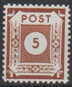 Mi: 43 DIII  MH  1945  SBZ  Cat € 25