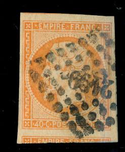 momen: France Stamps #18 Used 13 Examples Diff. Shades