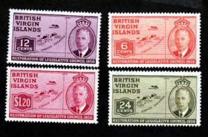 Virgin Islands # 98-101 Mint!