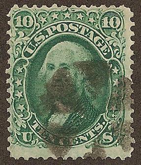 #68 used, 10c. Washington, SCV $60