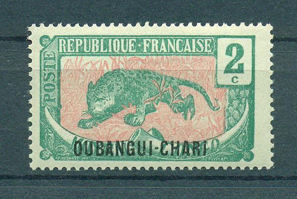 Ubangi-Shari sc# 24 mh cat value $.70