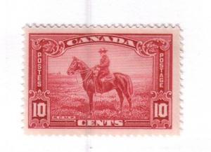 Canada Sc 223 1935 10 c Mountie stamp mint