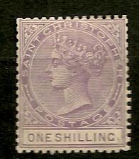 St Christopher 16 mint spacefiller CV $105