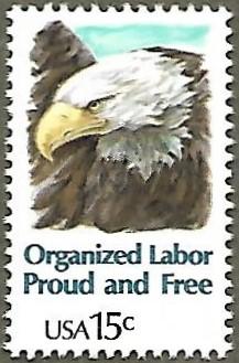 United States #1831 15c Organized Labor MNG (1980)