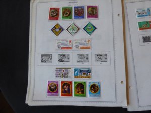 Bahamas 1884-1991 Stamp Collection on Album Pages