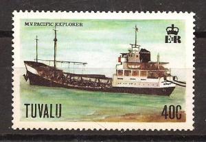 Tuvalu  #  80  Mint  N H .        B