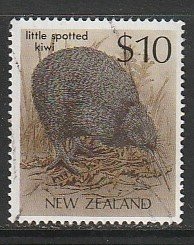 1988 New Zealand - Sc 930 - used VF - 1 single - Little spotted kiwi