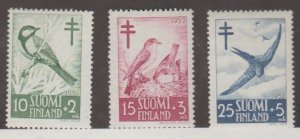 Finland Scott #B117-B118-B119 Stamps - Mint Set