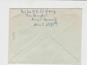 egypt  stamps cover ref 19604