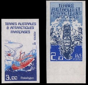 French Colonies, French Southern and Antarctic Territories #123-124 (Maury 12...