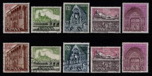 Spain 1968 Tourist Series, Set [Mint/Used]