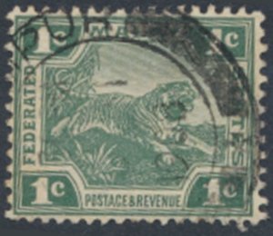 Federated Malay States   SC# 38 Used Die I   see details & scans