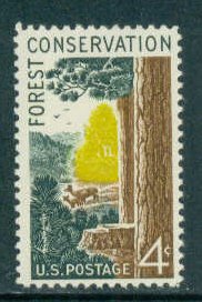 1122 4c Forest Conservation Fine MNH