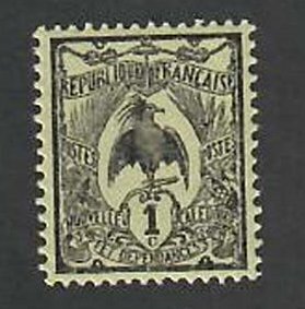 New Caledonia; Scott 88; 1905;  Unused; NH