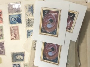 W.W. Stamps In Glassine’s & On Pages Lots Of VERY OLD Issued Might Find Gems