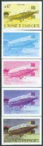 St Thomas & Prince Islands 1980 Airships 17Db (Mayfly...