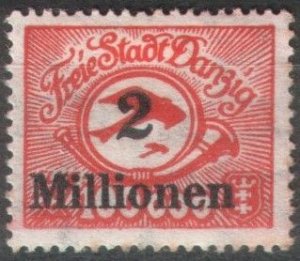 Danzig Scott #C24 1923 MH