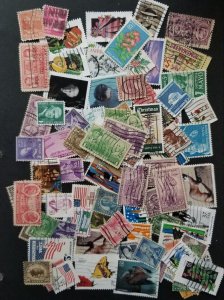 US 100 Different Used Stamp Lot Collection T6021