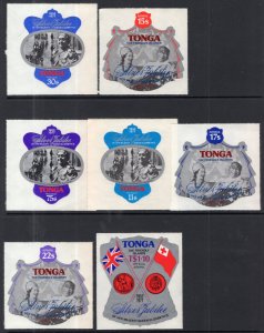 Tonga 392-396,C109-C113,CO117-CO119 MNH VF