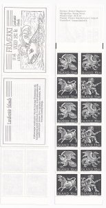 Iceland 656-659 MNH booklet Spirits of the North Eagle Bull Dragon Mörck (N)