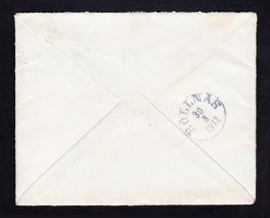 1912 HALFPENNY KGV STAMPS (5) COVER KILBURN LONDON TO BOLLNÄS SWEDEN