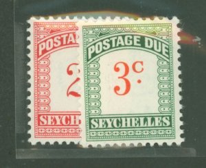 Seychelles #J9-10  Single (Complete Set)