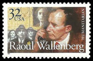 PCBstamps   US #3135 32c Raoul Wallenberg, MNH, (6)