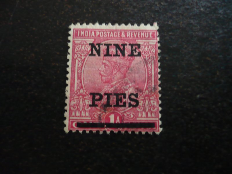 Stamps - India - Scott# 104 - Used Part Set of 1 Stamp