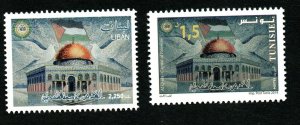 2019- Lebanon - Tunisia - Al-Quds, Capital of Palestine- Joint issue- MNH** 