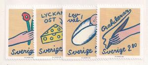 SWEDEN Sc#1957-1960 Mint Never Hinged Complete Set